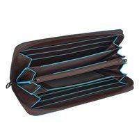 Портмоне Piquadro BL SQUARE Cognac женское на молнии (PD1515B2_MO)