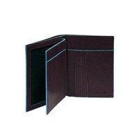 Портмоне Piquadro BL SQUARE Cognac верт. с отдел. для 6 кред.карт (PU1129B2_MO)