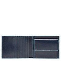 Портмоне Piquadro BL SQUARE N.Blue с отдел. для монет с RFID защитой (PU1239B2R_BLU2)