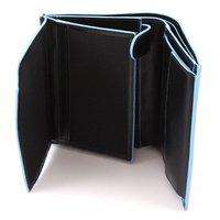 Портмоне Piquadro BL SQUARE Black верт. с отдел. для монет (PU1740B2_N)