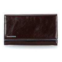 Портмоне Piquadro BL SQUARE Cognac женское на кнопке (PD1855B2_MO)
