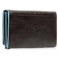 Портмоне Piquadro BL SQUARE Cognac женское на кнопке (PD1855B2_MO)