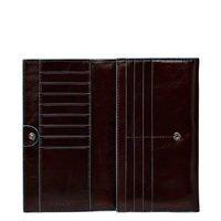 Портмоне Piquadro BL SQUARE Cognac женское на кнопке (PD1855B2_MO)