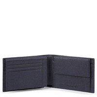 Портмоне Piquadro BK SQUARE Blue с отдел. для док. с RFID защитой (PU1392B3R_BLU)