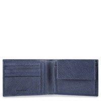 Портмоне Piquadro PULSE Blue с отдел. для монет (PU257P15S_BLU)