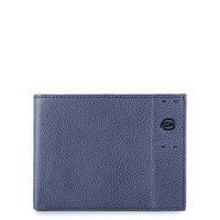 Портмоне Piquadro PULSE Blue с отдел. для монет (PU257P15S_BLU)