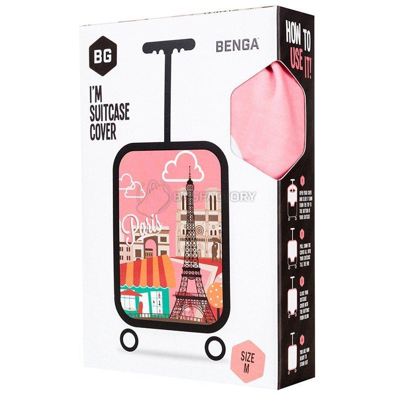 Чехол для чемодана BG Berlin HUG COVER Paris 67-73см L (Bg002-02-134-L)