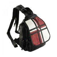 Городской рюкзак TRAUM Черный с красным 4л (7235-16)