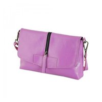 Женская кожаная сумка-клатч TRAUM Фиолетовый (7312-06)