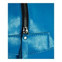 Женская кожаная сумка TRAUM Голубой (7312-07)