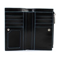 Портмоне Piquadro BL SQUARE Black с 3 отдел. и RFID защитой (PD4529B2R_N)