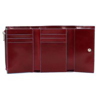 Портмоне Piquadro BL SQUARE Red с отдел. для монет на молнии с RFID защитой (PD4571B2R_R)