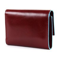 Портмоне Piquadro BL SQUARE Red с отдел. для монет на молнии с RFID защитой (PD4571B2R_R)