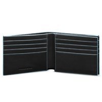 Портмоне Piquadro BL SQUARE Black с отдел. для 16 кред. карт с RFID защитой (PU4217B2R_N)