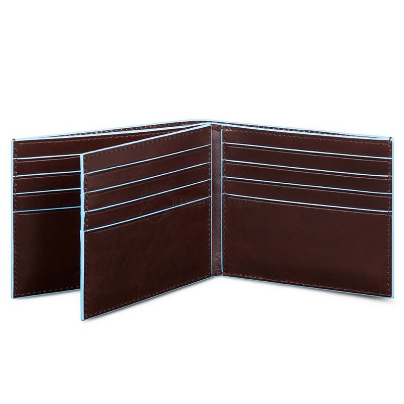 Портмоне Piquadro BL SQUARE Cognac с отдел. для 16 кред. карт с RFID защитой (PU4217B2R_MO)