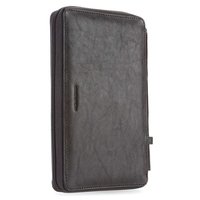 Тревеллер на молнии Piquadro BK SQUARE Black с отд. для кред.карт с RFID защитой+клатч (PP3246B3R_N)