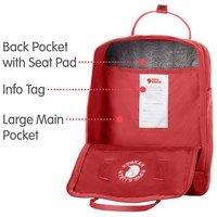 Городской рюкзак Fjallraven Re-Kanken Red 16л (23548.320)