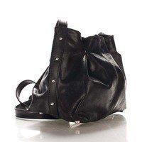 Женская кожаная сумка Italian Bags Черный (1678_black)