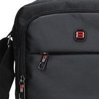 Мужская наплечная сумка Enrico Benetti DOWNTOWN Black с отдел. для iPad (Eb62060 001)