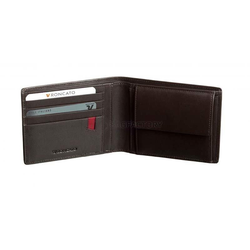 Портмоне Roncato Pascal горизонтальное Коричневый (412901 44)