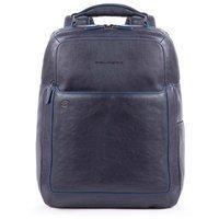 Городской кожаный рюкзак Piquadro B2S Blue с отдел. д/ноутбука 15.6