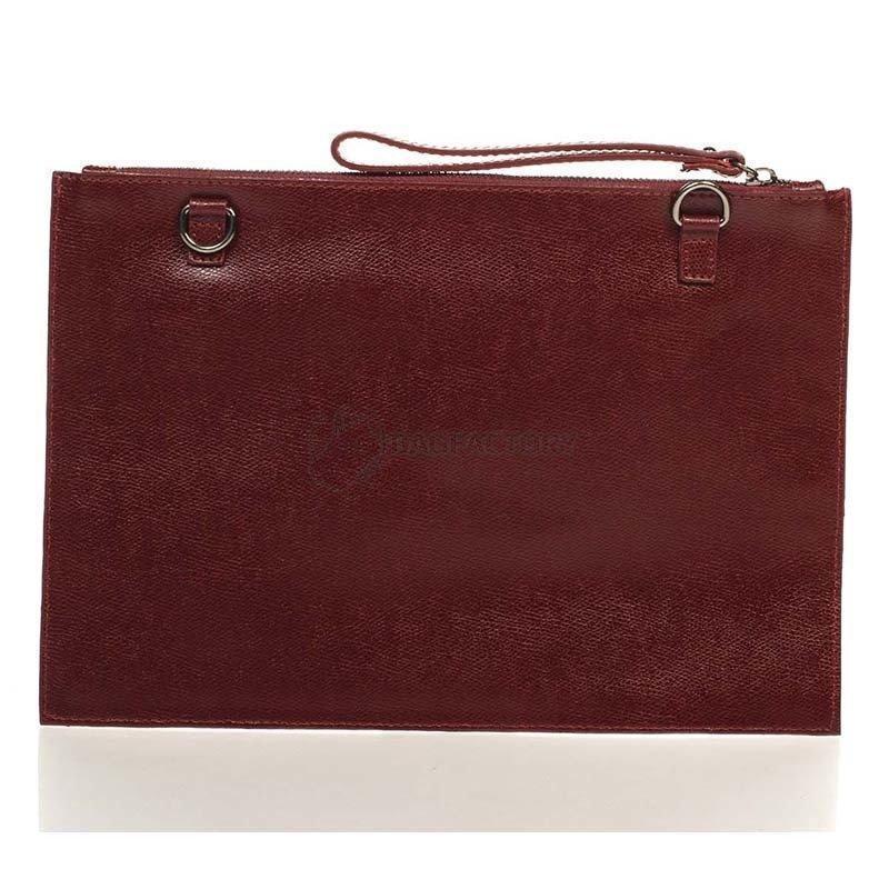 Клатч кожаный Italian Bags Бордовый (1405_bordo)