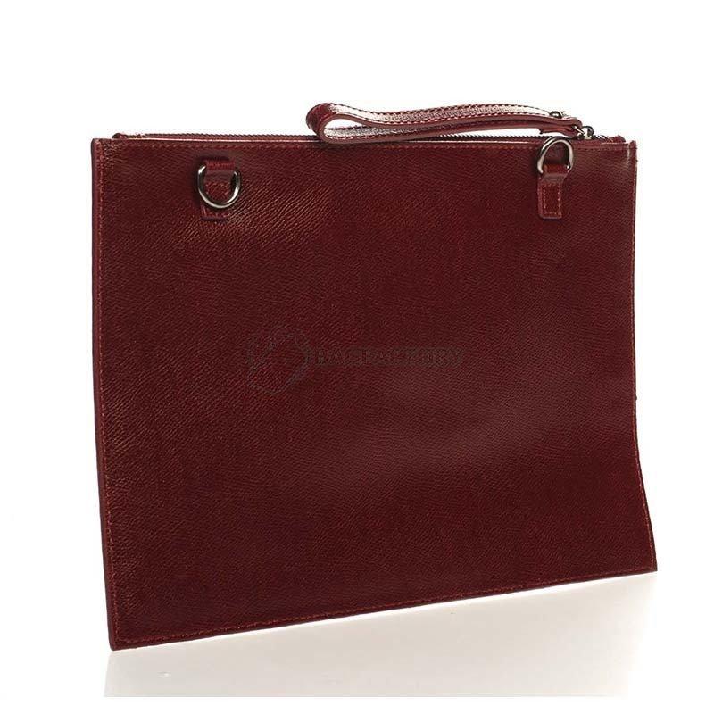 Клатч кожаный Italian Bags Бордовый (1405_bordo)