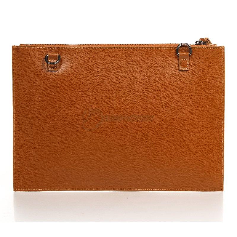 Клатч кожаный Italian Bags Коньячный (1405_cuoio)
