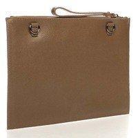 Клатч кожаный Italian Bags Таупе (1405_taupe)