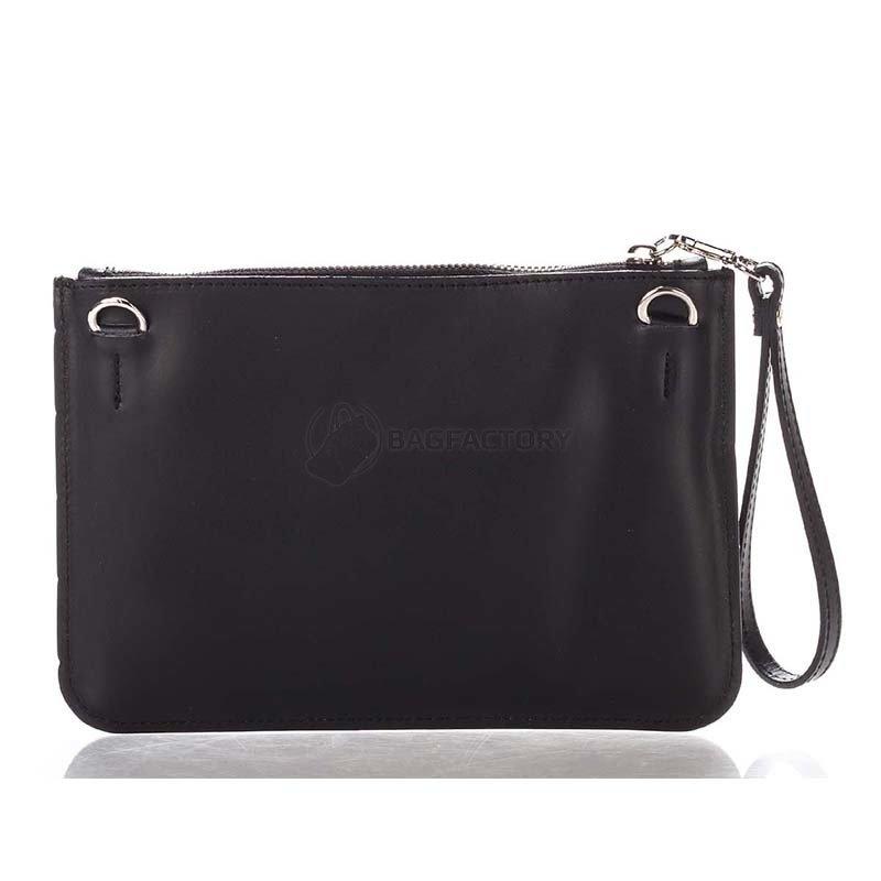 Клатч кожаный Italian bags Черный (1536_black)