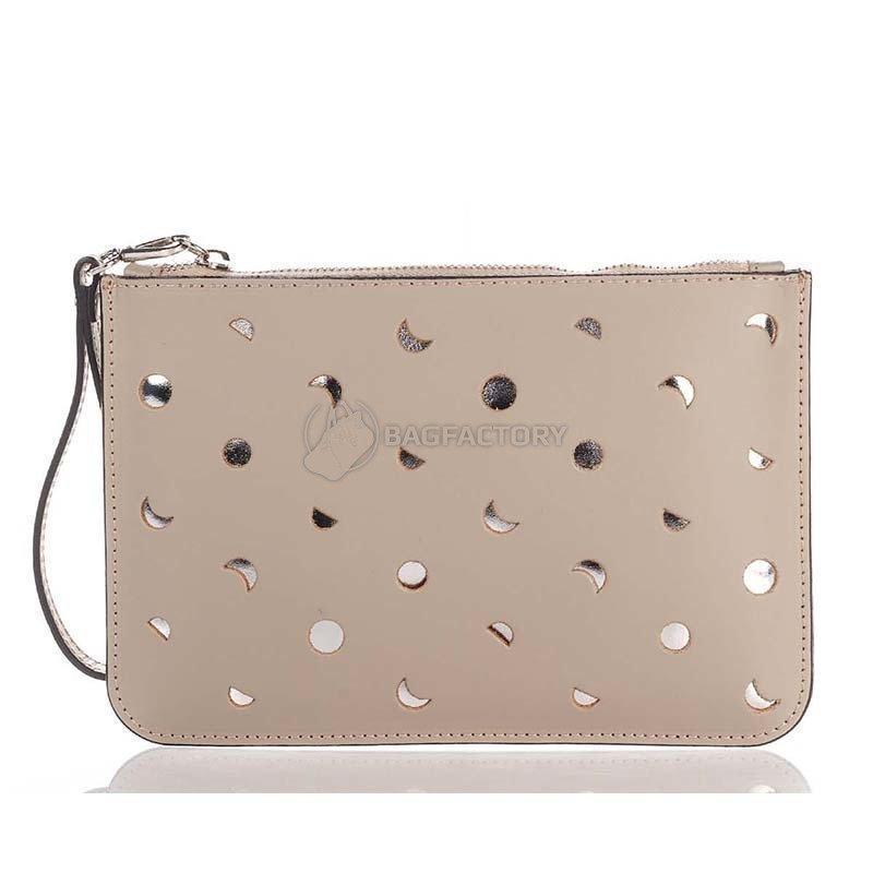 Клатч кожаный Italian bags Таупе (1536_taupe)