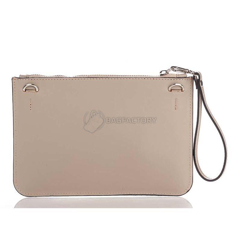 Клатч кожаный Italian bags Таупе (1536_taupe)