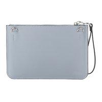 Клатч кожаный Italian bags Голубой (1536_white_blue)