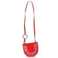 Женская кожаная сумка Italian Bags Красный (1545_red)
