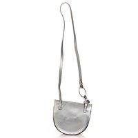 Женская кожаная сумка Italian Bags Серебристый (1545_silver)