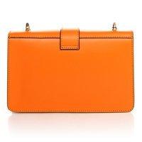 Кожаный клатч Italian Bags Оранжевый (1653_orange)
