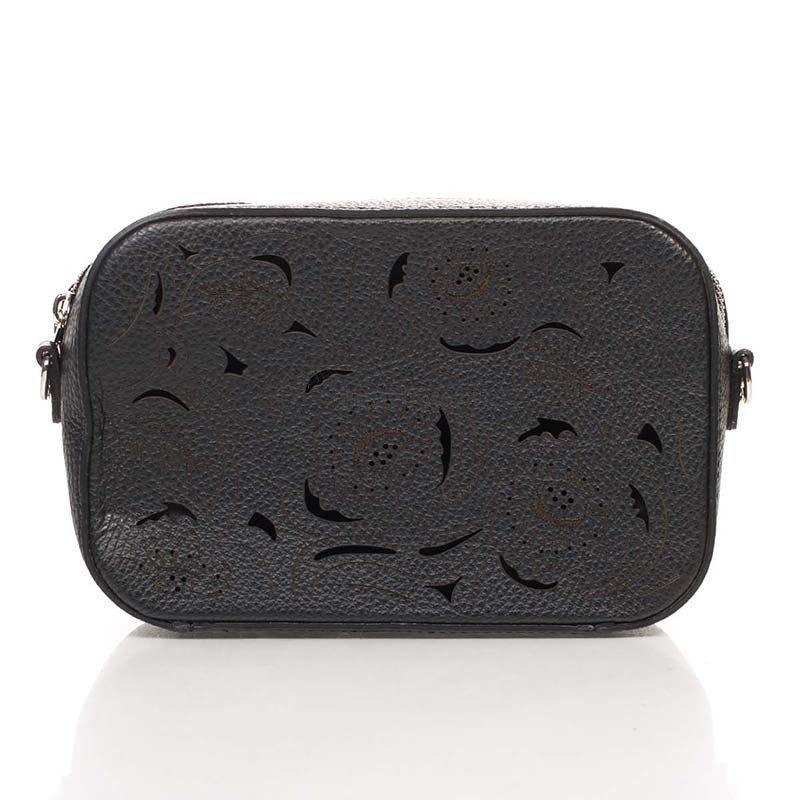 Кожаный клатч Italian bags Черный (1654_black)