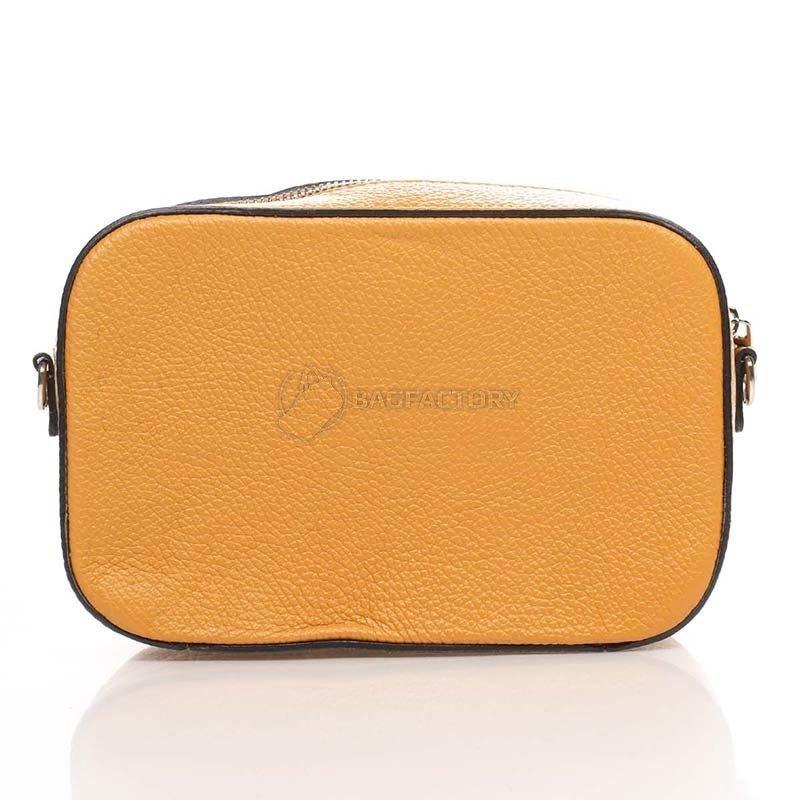 Кожаный клатч Italian bags Коньячный (1654_cuoio)