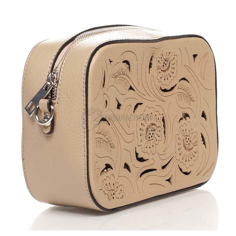 Кожаный клатч Italian bags Таупе (1654_taupe)