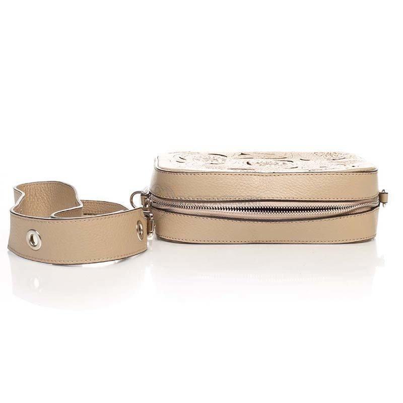 Кожаный клатч Italian bags Таупе (1654_taupe)