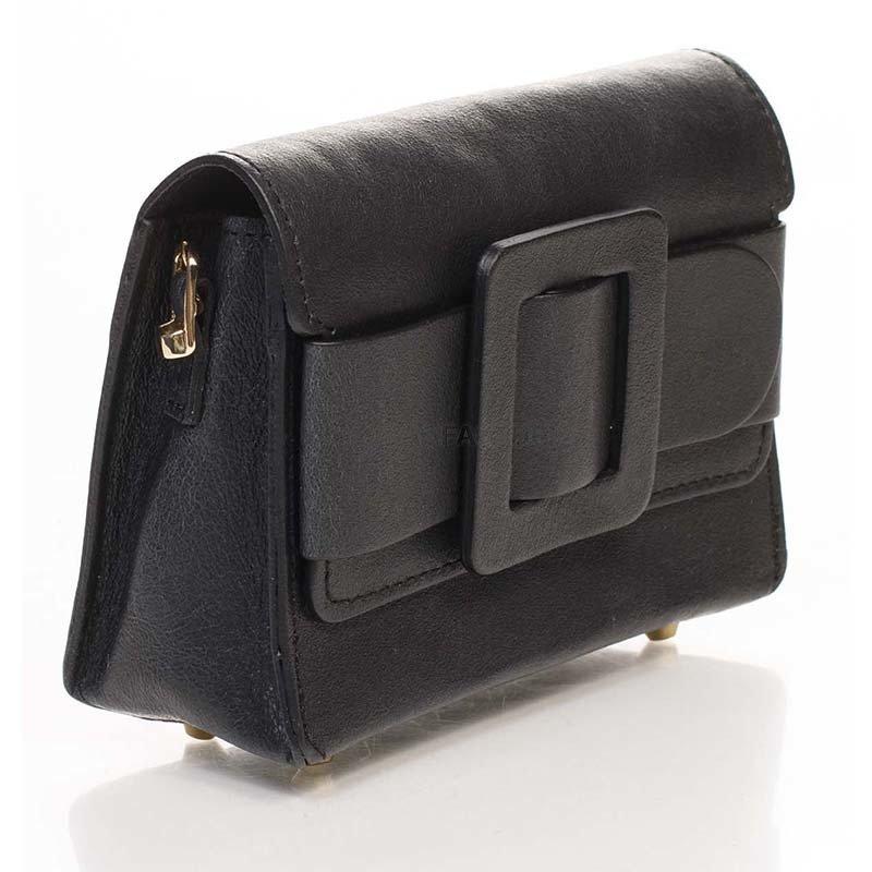 Клатч кожаный Italian bags Черный (1812_black)