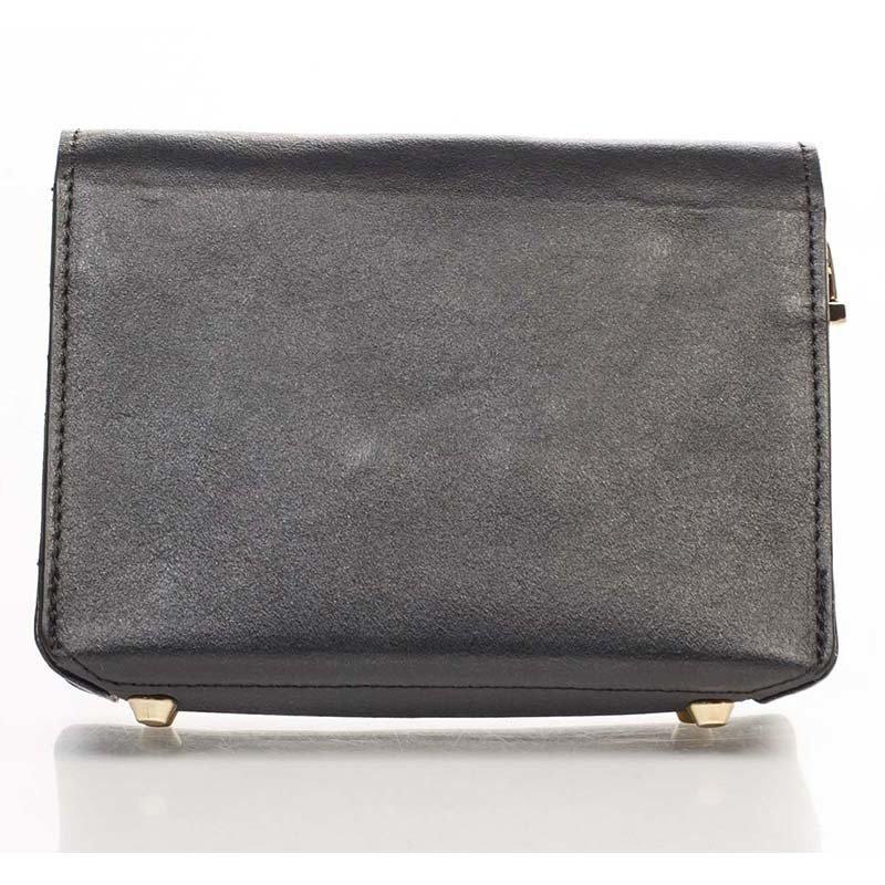 Клатч кожаный Italian bags Черный (1812_black)