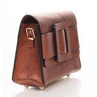 Клатч кожаный Italian bags Медный (1812_rame)