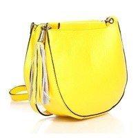Женская кожаная сумка Amelie Pelletteria Желтый (8887_yellow)