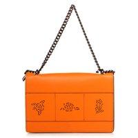 Клатч кожаный Italian Bags Оранжевый (8909_orange)