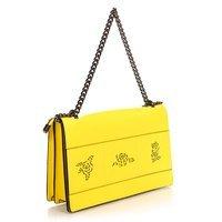 Клатч кожаный Italian Bags Желтый (8909_yellow)