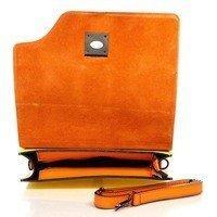 Клатч кожаный Italian bags Оранжевый (8917_orange)