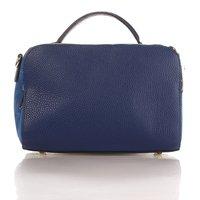 Женская кожаная сумка Italian bags Синий (8916_blue)