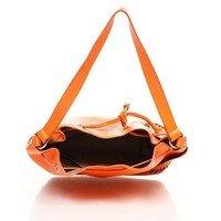 Женская кожаная сумка Italian bags Оранжевый (8926_orange)