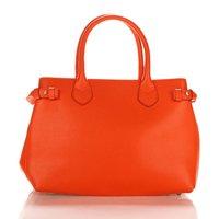 Женская кожаная сумка Italian bags Оранжевый (8927_orange)